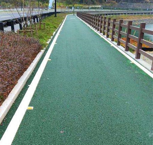 公園，景區，綠道，彩色透水路面專業施工